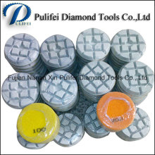 Almohadilla pulidora de piso de resina de diamante de 3 pulgadas y 80 mm